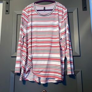 Long Sleeve Spandex Shirt 2X